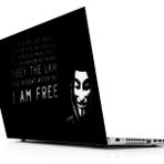Sticker Masters I Am Free Laptop Duvar Stickerı