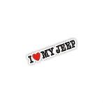 Sticker Masters I Love My Jeep Sticker