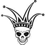 Sticker Masters Joker Skull Sticker