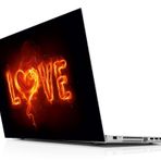 Sticker Masters Love Flame Laptop Duvar Stickerı