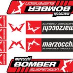 Sticker Masters Marzocchi Bomber Bisiklet Sticker