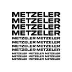 Sticker Masters Metzeler Sponsor Siyah Sticker Set