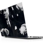 Sticker Masters Mustafa Kemal Atatürk Siyah Beyaz Laptop Sticker