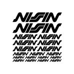 Sticker Masters Nissin Sponsor Set Sticker