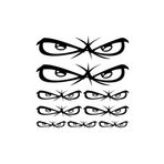 Sticker Masters No Fear Sponsor Set Sticker