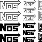 Sticker Masters Nos Sponsor Set Sticker