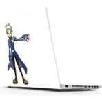 Sticker Masters Pokemon Colosseum Logo Laptop Duvar Stickerı