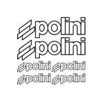 Sticker Masters Polini Sponsor Siyah Sticker Set
