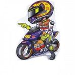 Sticker Masters Racing Motosiklet Sticker