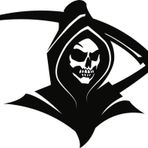 Sticker Masters The Reaper Skull Sticker