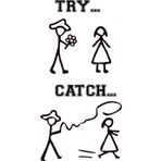Sticker Masters Try Catch Sticker