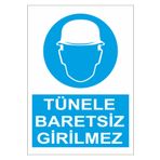 Sticker Masters Tünele Baretsiz Girilmez Sticker