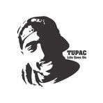 Sticker Masters Tupac Sticker
