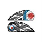 Sticker Masters Vespa İngiltere Bayrağı Sticker
