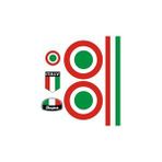 Sticker Masters Vespa İtalyan Sticker Set