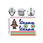 Sticker Masters Vespa Kask Sticker Seti