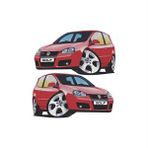 Sticker Masters Vw Golf Basık Araç Sticker