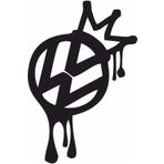 Sticker Masters Vw Logo Kral Sticker