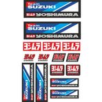 Sticker Masters Yoshimura Team Suzuki Sponsor Set
