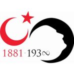 Sticker Usta Ata ve Türk Bayrağı Sticker - 11021 Renkli 20 x 14 cm