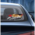 Sticker Usta Atatürk Gözleri ve Atatürk Imza Sticker, 01575 Beyaz 99x42 Cm 150 x 64 cm StickerDizaynebd287ee-d31-150x64
