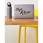 Sticker Usta Cafe Racer Logo Araba Oto Motosiklet Sticker 00085 - 50x25 Cm - Renkli