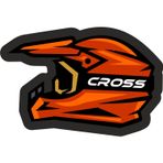 Sticker Usta Cross Kask Sticker 00021 Kırmızı 9,5 x 14