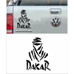 Sticker Usta Dakar Offroad 4x4 Adventure Araba Oto Motosiklet Sticker 00074 - 25x18 Cm - Siyah