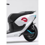 Sticker Usta Dudak Araba Oto Motosiklet Sticker 00040 - 25x17 Cm - Renkli