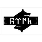 Sticker Usta Göktürk Göktürkçe Türk Yazı Kurt Sticker 00888 Siyah 14 x 9,5 cm