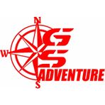 Sticker Usta Gs Adventure Araba Oto Motosiklet Sticker 00049 - 50x34 Cm - Kırmızı
