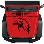 Sticker Usta Kartal Eagle Beşiktaş Karakartal Araba Oto Motosiklet Karavan Sticker 00146 - 100x94 Cm - Siyah