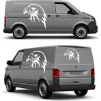 Sticker Usta Kartal Eagle Beşiktaş Karakartal Araba Oto Motosiklet Karavan Sticker 00146 - 15x14 Cm - Beyaz