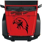 Sticker Usta Kartal Eagle Beşiktaş Karakartal Araba Oto Motosiklet Karavan Sticker 00146 - 30x28 Cm - Siyah