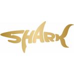 Sticker Usta Köpek Balığı Shark 00443 Altın 60x26 Cm