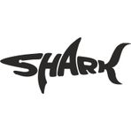 Sticker Usta Shark Köpek Balığı Köpekbalığı Sticker 00443 Siyah 15 x 6,5 cm