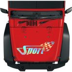 Sticker Usta Sports Sticker Sports Mode 02508 Hologram 15x5 Cm 100 x 33 cm stickerusta72de148f-ec9-100x33