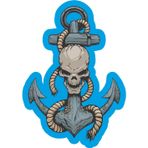 Sticker Usta Sticker Atölyesi Deniz-Gemi-Tekne-Balık-Çapa-Kurukafa STICKER-20699 Renkli 20 x 14 cm