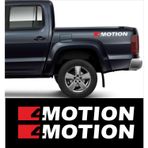 Sticker Usta Volkswagen 4 Motion Sticker 2 Adet 00600 Beyaz 15x2 Cm