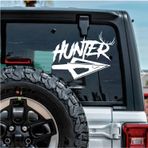 Sticker Usta(22498) Hunter Avcı Sticker - 00267 Beyaz 25x19 Cm 100 x 76 cm StickerDizayn7c146f5e-c25-100x76