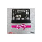Sticker Works Vice City Motor Plakalık - PEMBE BEYAZ