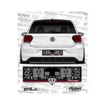 Sticker Works VWMAN Volkswagen Takmatik Araba Plakalık