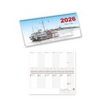 StickerArt 2026 Haftalık Masa Takvimi Masa Sümeni Orta Boy 31x14,5 cm