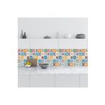 StickerArt Fayans Deseni 60x100 cm Mutfak Tezgah Arası Folyo
