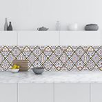 StickerArt Ottoman Motif 60x500 cm Mutfak Tezgah Arası Fayans Kaplama Folyosu