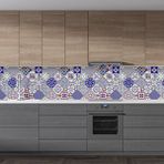 StickerArt Seramik Karo 60x100 cm Mutfak Tezgah Arası Folyo