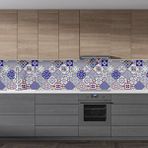 StickerArt Seramik Karo 60x200 cm Mutfak Tezgah Arası Folyo
