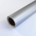 StickerArt Silver Gümüş Renk Yapışkanlı Folyo Mat Yüzey 61 Cm 1 Metre