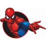 StickerMarket Marvel Spiderman Oto, Duvar Sticker - 32x21 cm - Renkli