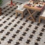 StickieArt StickerArt Yer Kaplama Zemin Kaplama Folyosu 65x130 cm Geometry Floor Tile